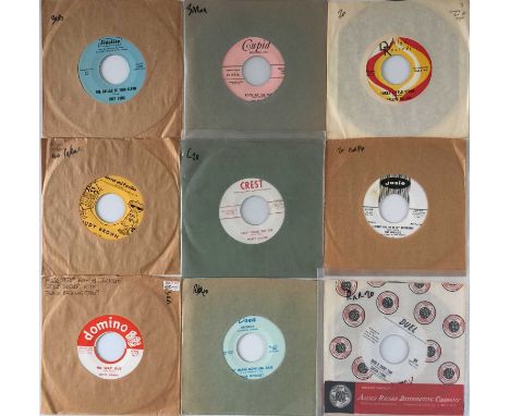 ROCKABILLY / ROCK N ROLL / POP - 7" PACK. A pack of 13 x 7". Artists/ Titles include Huey Long (S-4955), The Dusters (Cupid 5
