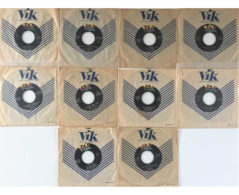 VIK RECORDS - ORIGINAL US 7" COLLECTION. Killer collection of 22 x scorchin' cuts on this important RCA sub. Artists/titles i