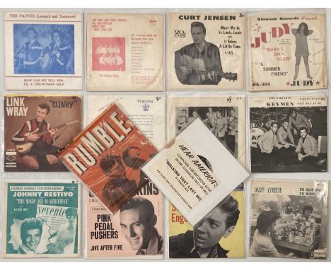 ROCKABILLY/ ROCK N ROLL/ COUNTRY - 7" P/S / EPs. Another fine selection of 14 7" singles. Artists/ titles include The Paynes 