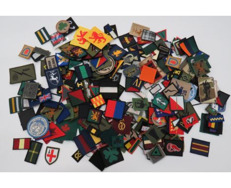 Good Large Selection of Modern Formation Badges including 3rd Royal Irish TA ... 14th Signal Reg ... 39th Reg R Signals ... K