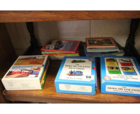 Quantity of Thomas the Tank Engine Books including Three Pop-up Library Boxed Sets