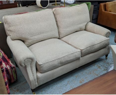 DAVID SEYFRIED SOFA, 181cm L x 86cm H with neutral upholstery. 
