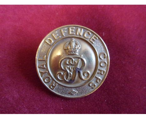 Reconnaissance Corps (Yorkshire Division) WWII Other Ranks Cap Badge (White-metal), two lugs. K&amp;K: 1926