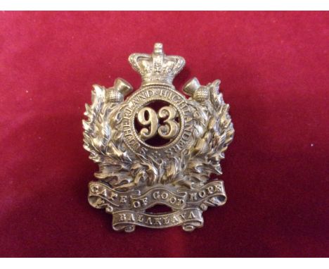 93rd Sutherland Highlanders Regiment of Foot (Became 2nd Battalion Princess Louise's Argyll &amp; Sutherland Highlanders) Gle