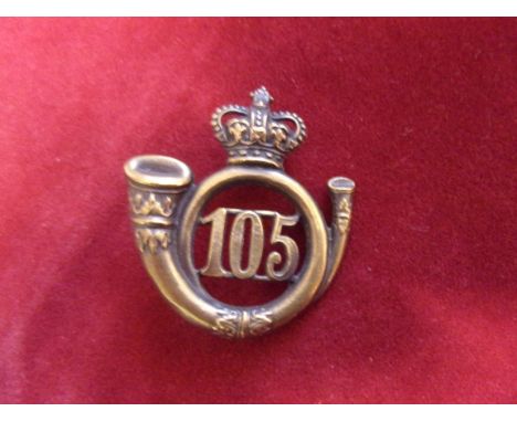 105th Madras Light Infantry Regiment of Foot (Became 2nd Battalion King's Own Yorkshire Light Infantry) Glengarry and pre-Ter