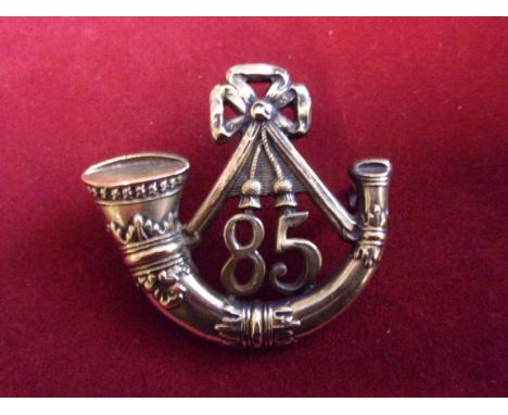 85th King's Light Infantry Buck's Volunteers Regiment of Foot (Became 2nd Battalion King's Shropshire Light Infantry) Glengar