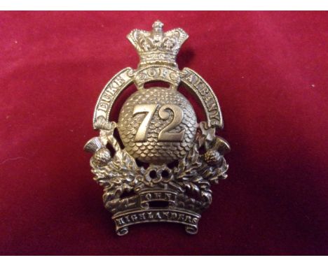 72nd Duke of Albany's Own Highlander Regiment of Foot (Became 1st Battalion Seaforth Highlander's (Ross-shire Buffs - The Duk