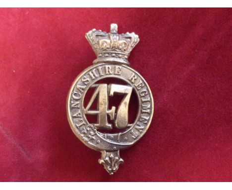 47th Lancashire Regiment of Foot (Became 1is Battalion Loyal North Lancashire Regt) Glengarry badge of the Pre-Territorial er