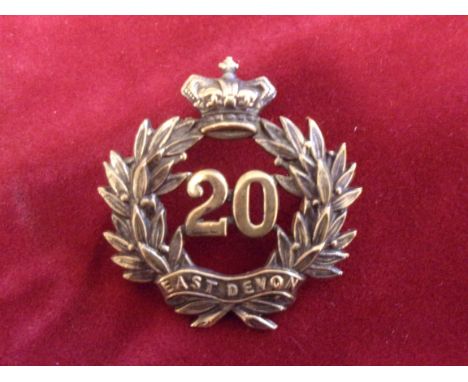 20th East Devonshire Regiment of Foot(Became the Lancashire Fusiliers) Glengarry badge of the Pre-Territorial era 1874-1881 (