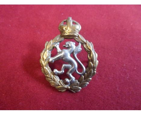 Women's Royal Army Corps Other Ranks Cap Badge (Bi-metal), two lugs. Formed 1st February 1949. K&amp;K: 2189