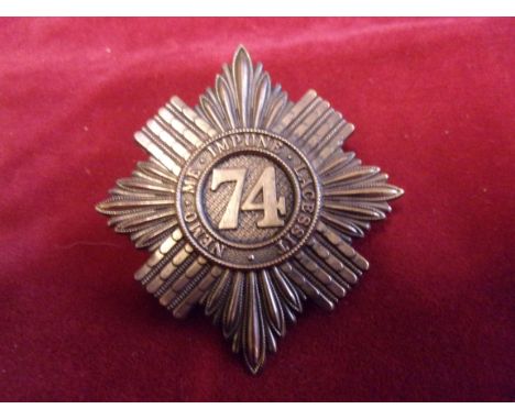 74th Highlanders Regiment of Foot (Became 2nd Battalion Highland Light Infantry) Glengarry and pre-Territorial era 1874-1881 