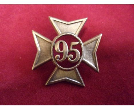 95th Derbyshire Regiment of Foot (Became 2nd Battalion Sherwood Foresters - Derbyshire Regt) Glengarry and pre-Territorial er