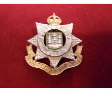 23rd London Regiment Cap Badge (Bi-metal), slider. K&amp;K: 1855