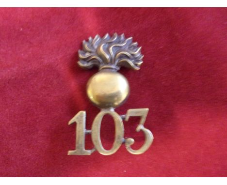 103rd Royal Bombay Fusiliers Regiment of Foot (Became 2nd Battalion Royal Dublin Fusiliers) Glengarry and pre-Territorial era