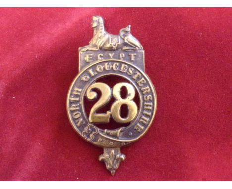 28th North Gloucestershire Regiment of Foot (Became 1st Battalion Gloucester Regt) Glengarry badge of the Pre-Territorial era