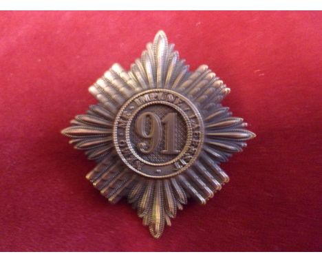 91st Princess Louise's Argyllshire Regiment of Foot (Became 1st Battalion Princess Louise's Argyll &amp; Sutherland Highland 