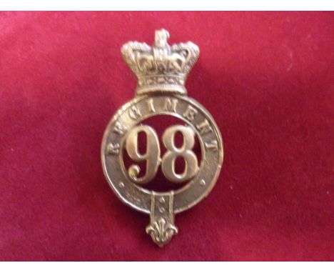 98th Regiment of Foot (Became 2nd Battalion Prince of Wales's North Stafford Regt) Glengarry and pre-Territorial era 1874-188