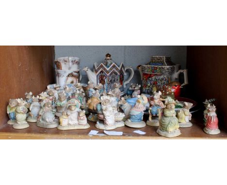 Border Fine Arts, a large quantity of Brambly Hedge Models; together with other collectables including Royal Doulton and coll