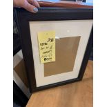 Lot de 4 cadres 19 X 15"