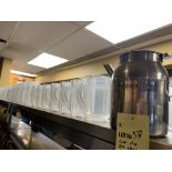 Lot de 20 pichets plastique +