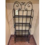 Rack fer forgé 5' H x 2 large