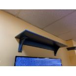 Lot de 4 tablettes bois 44 x 13"