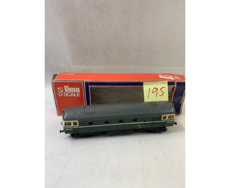 LIMA 0 gauge 2 rail Electric train. Class 65 BR BoBo Diesle in BR Blue     Condition 2    195