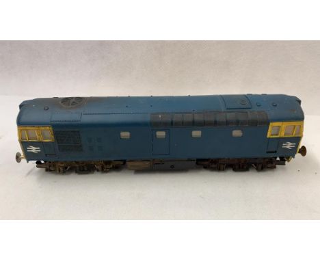 0 Gauge LIMA Class 33 weathered BR Blue  condition 5    823