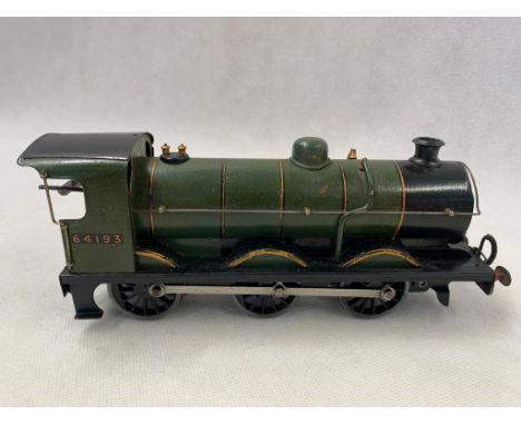LIMA 0 Gauge clockwork engines A F4 Fowler 0-6-0, maybe Ex LMS in green  Condition 2  743