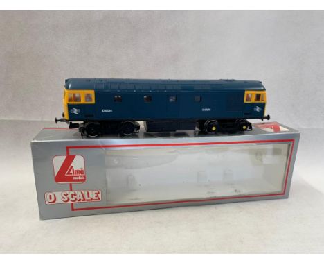 LIMA 0 Gauge model BR bo-bo Diesel engine in Blue no. 6524    Condition 1-2    535