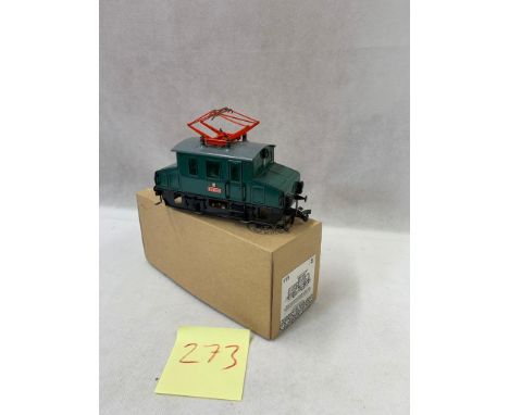 ETS 0 Gauge E225 steeple cab, central control overhead electric engine, 0-4-0 configuration    Condition 2    273