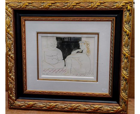 After Pablo Picasso, Verve 27.1.54 1, 1954, lithograph on woven paper, one of 13 lithographs (with certificate)