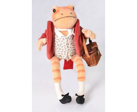 
	
		STEIFF, MR. JEREMY FISHER, 00306, BEATRIX POTTER COLLECTION, CIRCA 2003
		Limited edition of 1,500, striped shaded orang