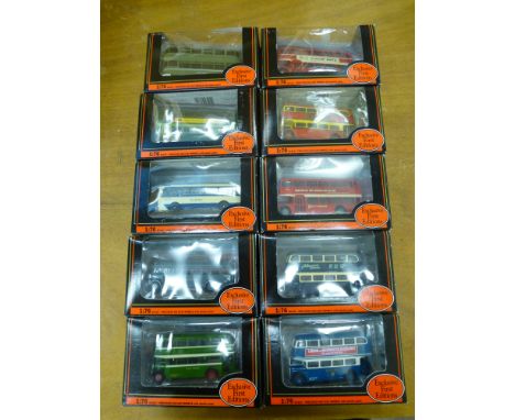 10 EXCLUSIVE FIRST EDITIONS BUSES AND TRAMS