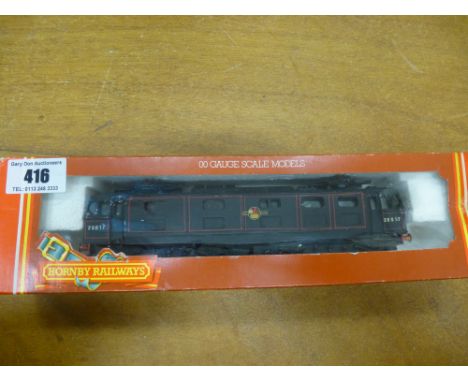 BOXED HORNBY BLACK ENGINE - BRITISH RAILWAYS 26017