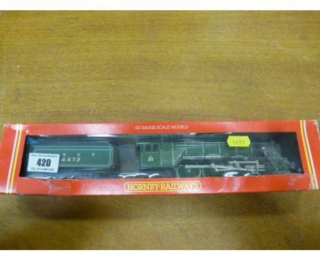 BOXED HORNBY R. 074 LNER LOCOMOTIVE FLYING SCOTSMAN 1924-1928 AND TENDER