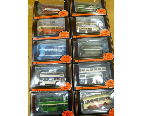 10 EXCLUSIVE FIRST EDITIONS BUSES