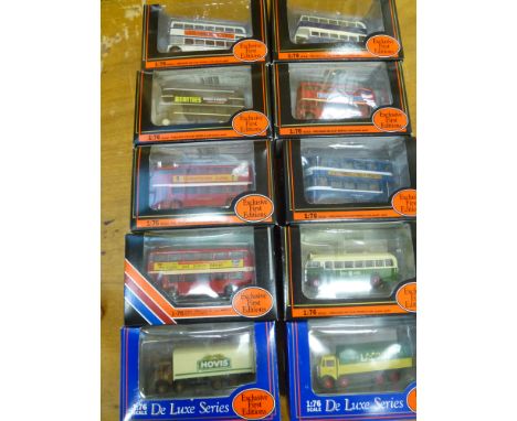 10 EXCLUSIVE FIRST EDITIONS VEHICLES INCLUDING DE LUXE SERIES