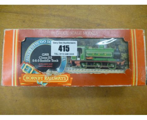 BOXED HORNBY R.396 GNR CLASS J13 LOCO 0-6-0 SADDLE TANK