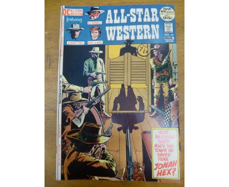 ALL-STAR WESTERN ISSUE NO. 10 FEATURING THE FIRST APPEARANCE OF JONAH HEX