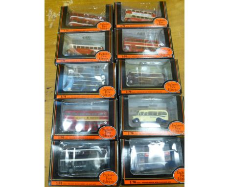 10 EXCLUSIVE FIRST EDITIONS BUSES AND TRAMS