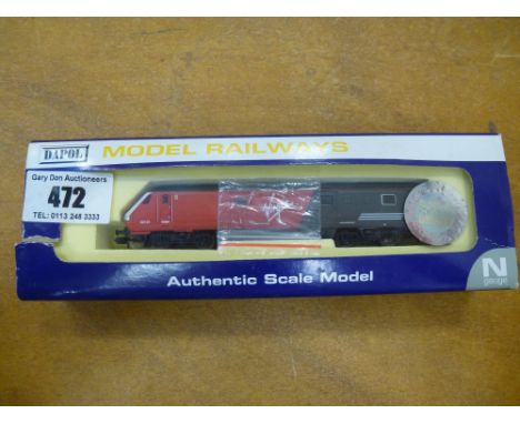 N GAUGE DAPOL MODEL RAILWAYS ND O89B MK 3 DVT VIRGIN 82125