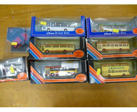7 EXCLUSIVE FIRST EDITIONS BUSES AND MITSUBISHI SHOGUN PININ