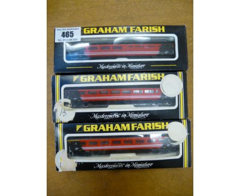 3 GRAHAM FARISH BY BACHMANN VIRGIN TRAINS COACHES
