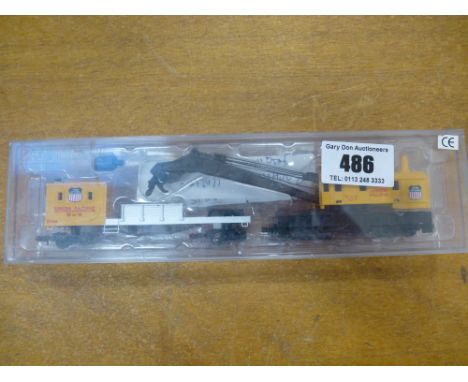 BACHMANN UNION PACIFIC CRANE AND WORK CAR