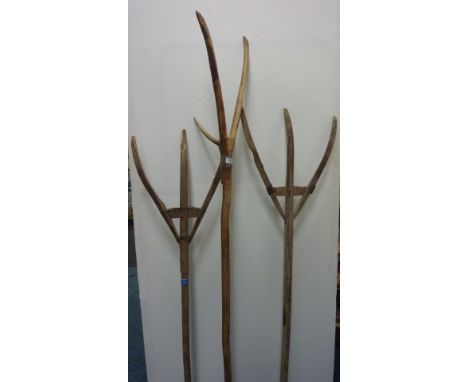Three vintage forks