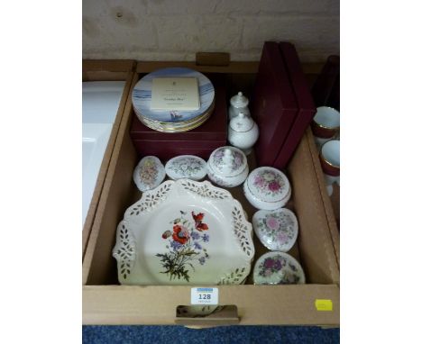 Royal Creamware 'The Floral Gift' collectors plates, Royal Worcester 'One Glorious Summer' collectors plates, Royal Worcester