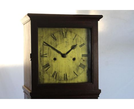 Longcase clock: restoration project, 165 (ht) x 27 x 24 cm 