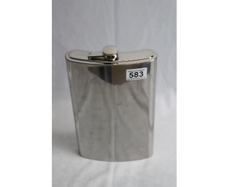 Large stainless steel drinks flask 