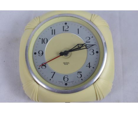 1930s electric wall clock 